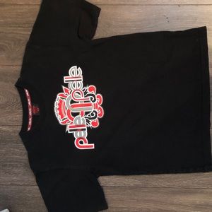 Youth Boys Pelle Pelle Black T-Shirt, size S